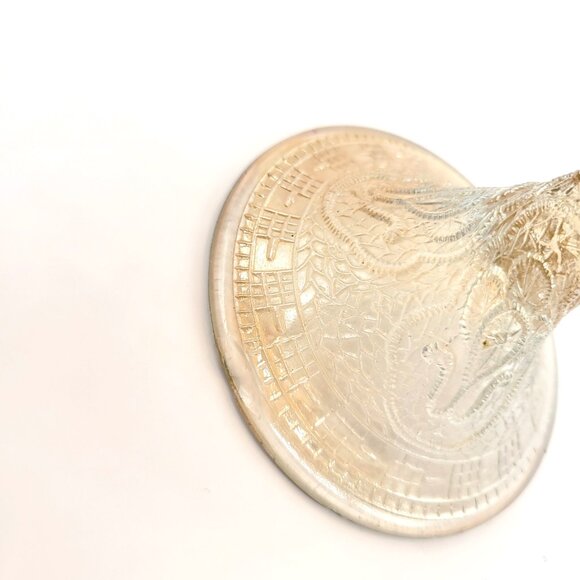 Antique Autumn Color Palette Pedestal Bowl 1920s - Picture 4 of 6